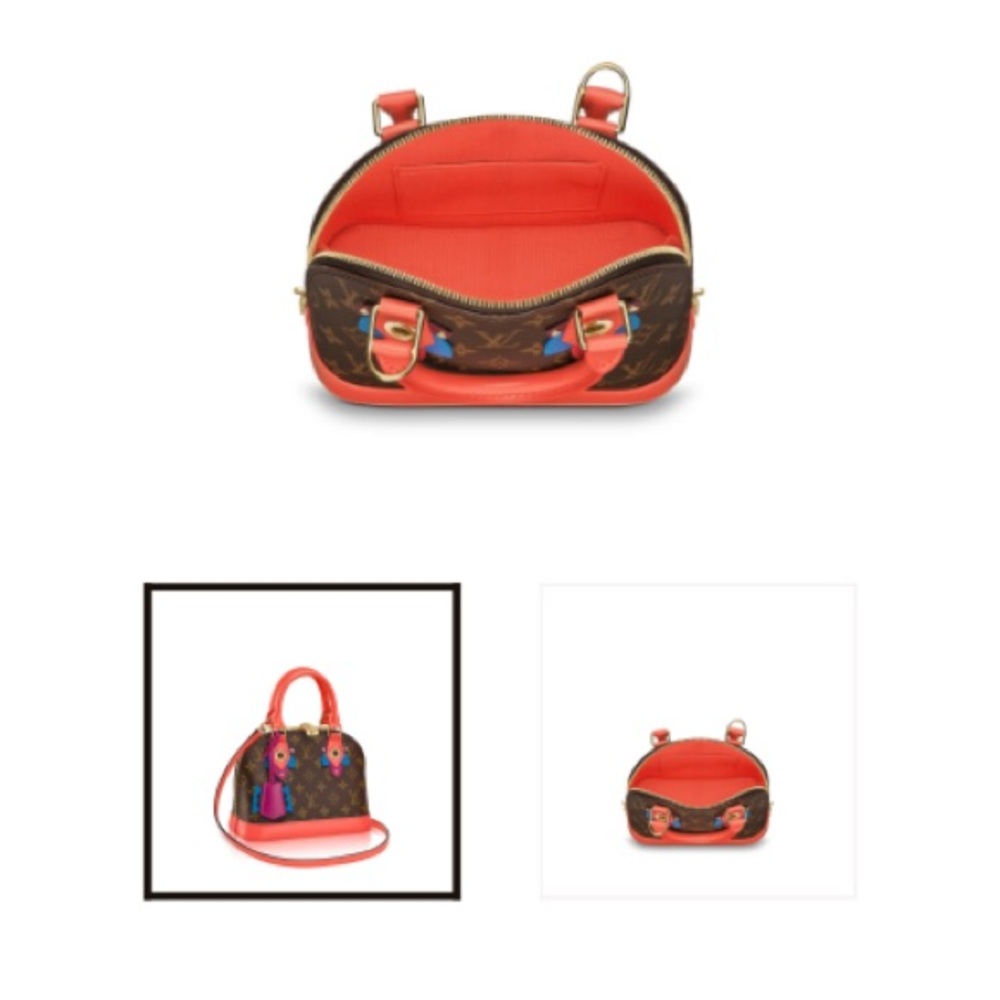 Louis Vuitton Mini Bags Brown and Pink with Gold Hardware - Picture 9 of 9